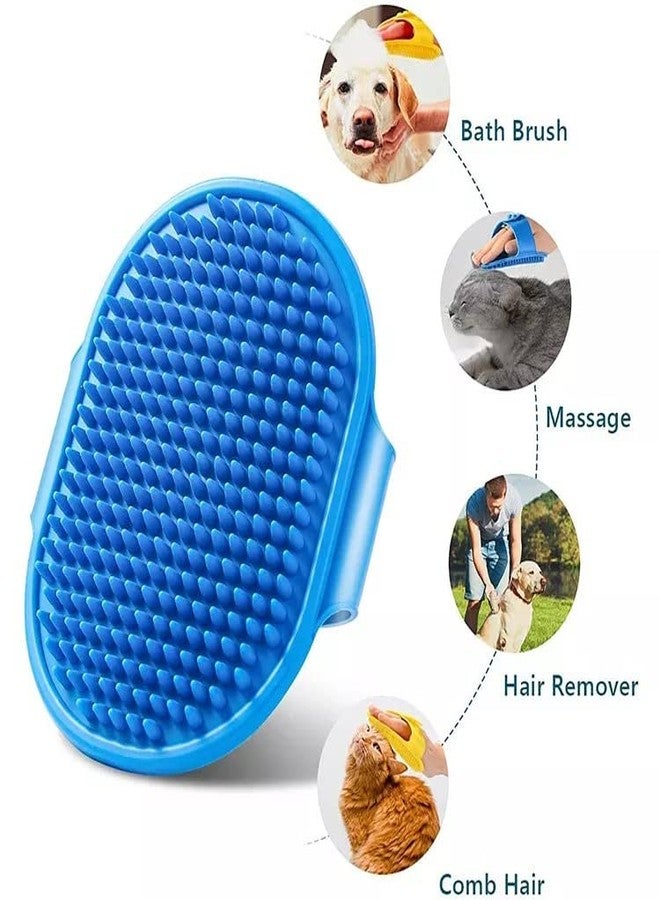 REGIIS Dog Grooming Brush, Silicone Bristles, Detachable Massage Brush, 12 x 10 x 8 cm - Image 4